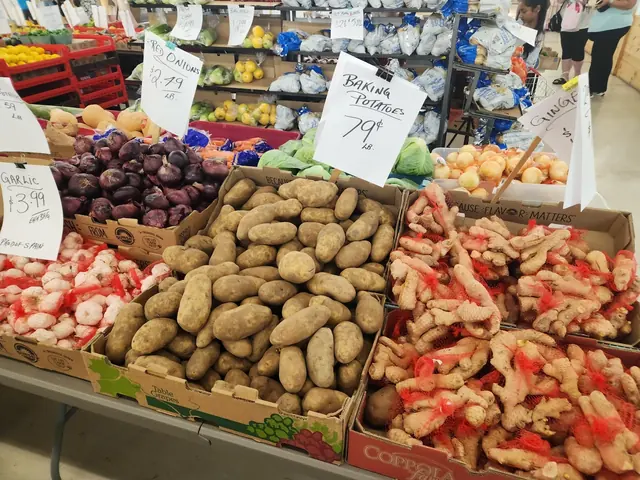 Fresh market produce at The Oshawa Markets