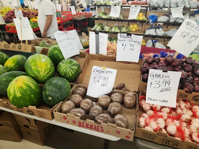 Fresh market produce at The Oshawa Markets