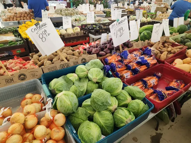 Fresh market produce at The Oshawa Markets