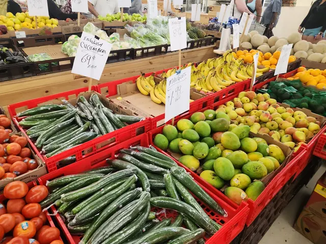 Fresh market produce at The Oshawa Markets