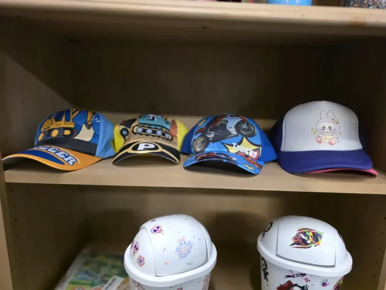 Graphic hats and headwear at Glowing Creations